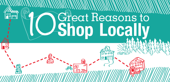 shop locally images